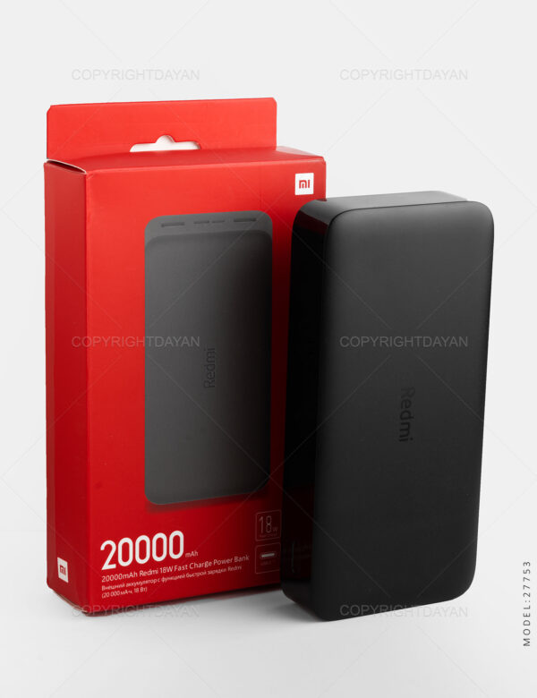 پاوربانک Xiaomi مدل Redmi 18w 20000mAh